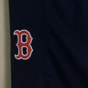 Boston Red Sox Navy  Bottoms with Red 'B' Patch